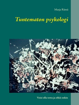cover image of Tuntematon psykologi